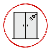 Душевые ограждения,двери,стекла